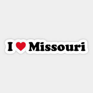 I Love Missouri Sticker